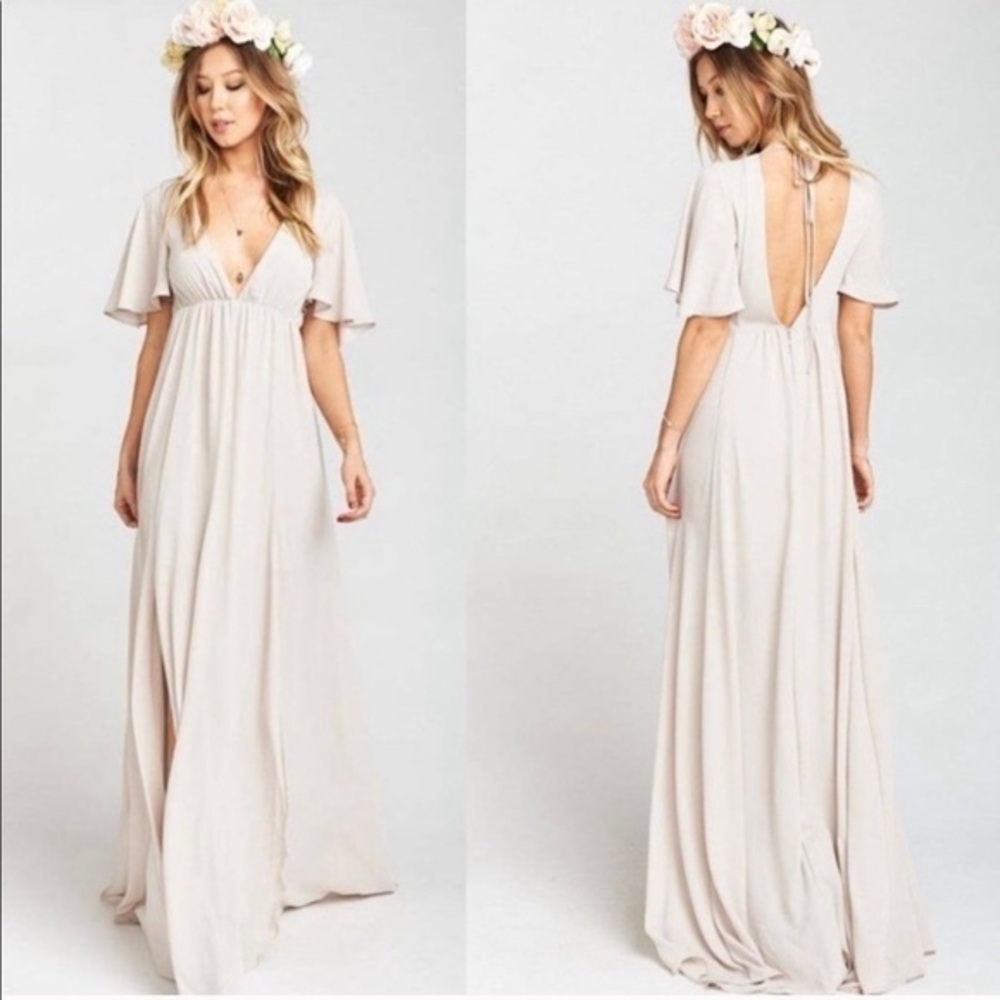 Show Me Your Mumu Faye Flutter Maxi Dress